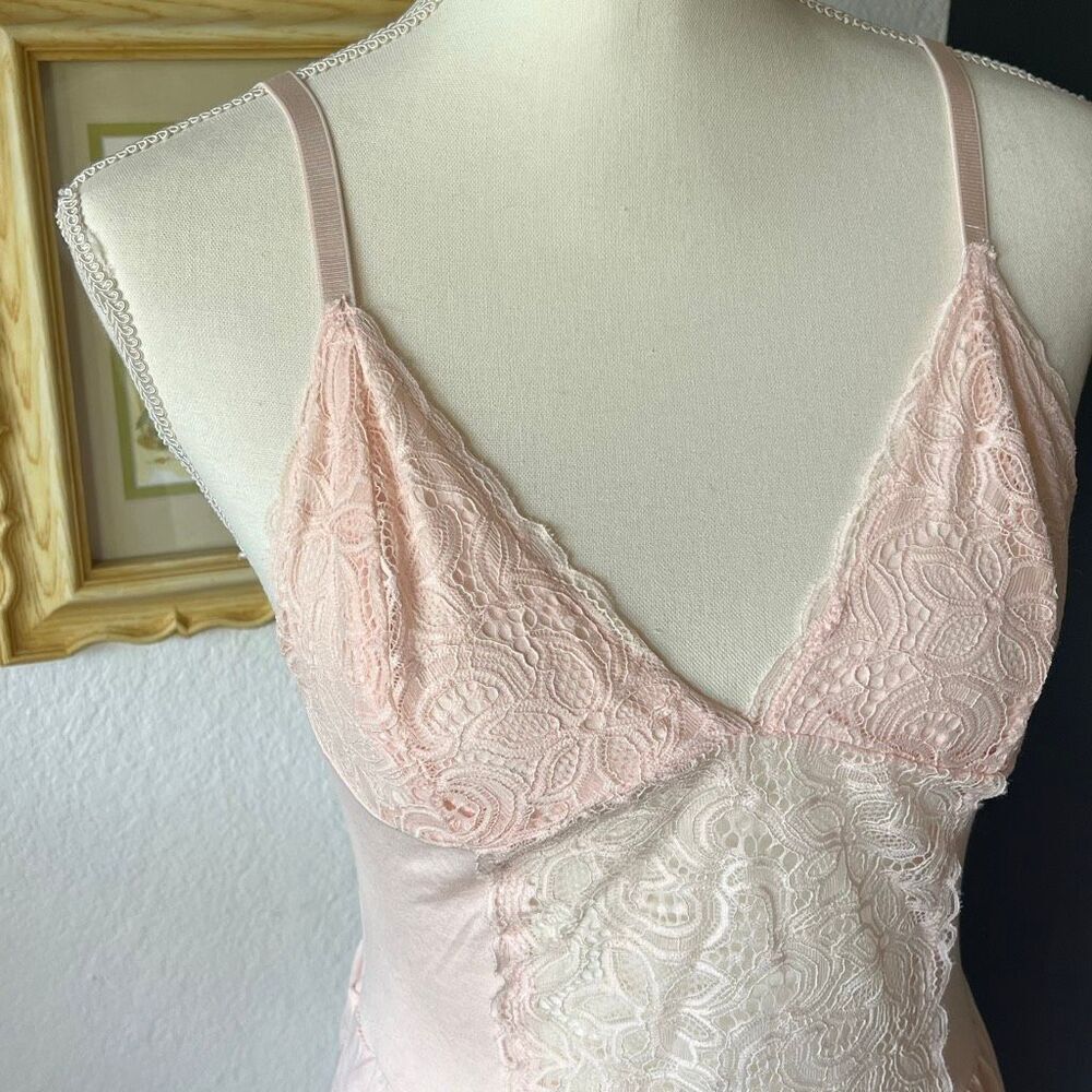 Daisy Fuentes Size Medium light pink Sleep Dress - Picture 4 of 8